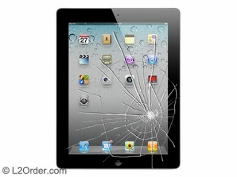 Apple iPad 2 Broken Digitizer Touch Screen Glass Repair Replacement