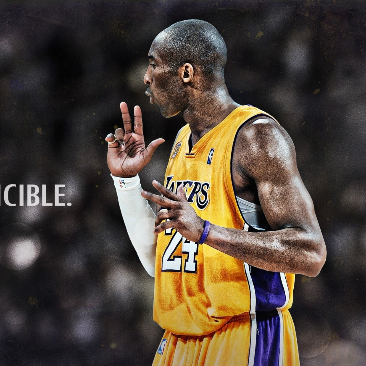 Sports Wallpaper • Kobe Bryant Invincible HD Wallpaper, Kobe Bryant