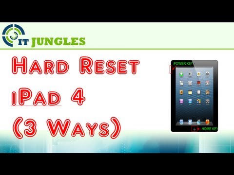 How to Hard Reset iPad 4 (3 Ways) - YouTube