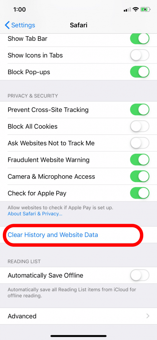 How to Clear Cookies from the Safari App on Your iPhone & iPad