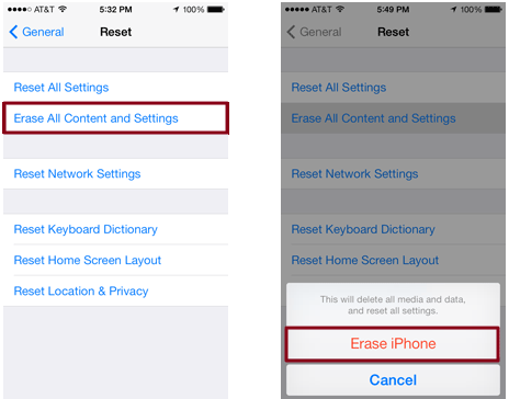 3 Options to Factory Reset iPhone with or without Passcode