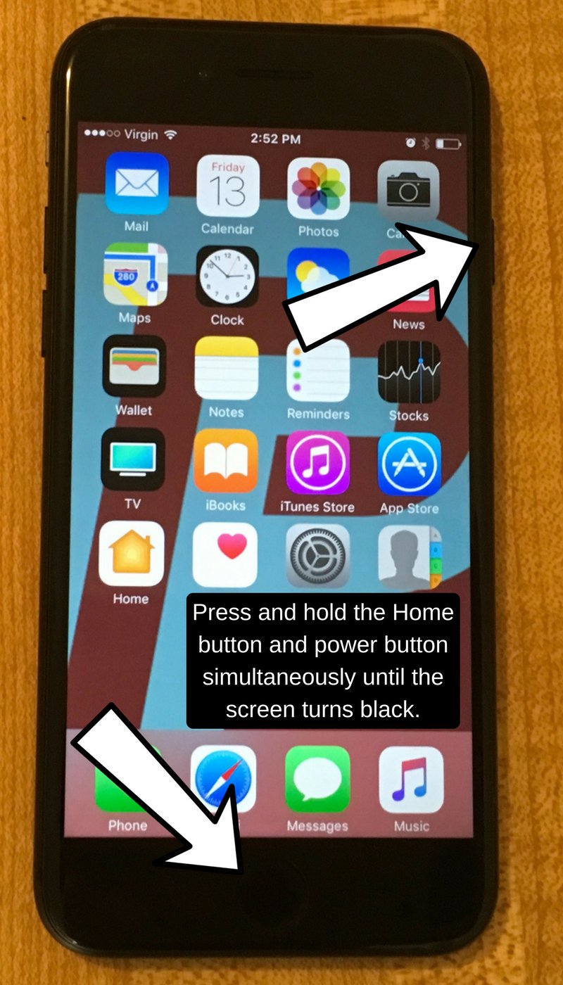 Perform A Hard Reset On Your iPhone (6 And Earlier)
