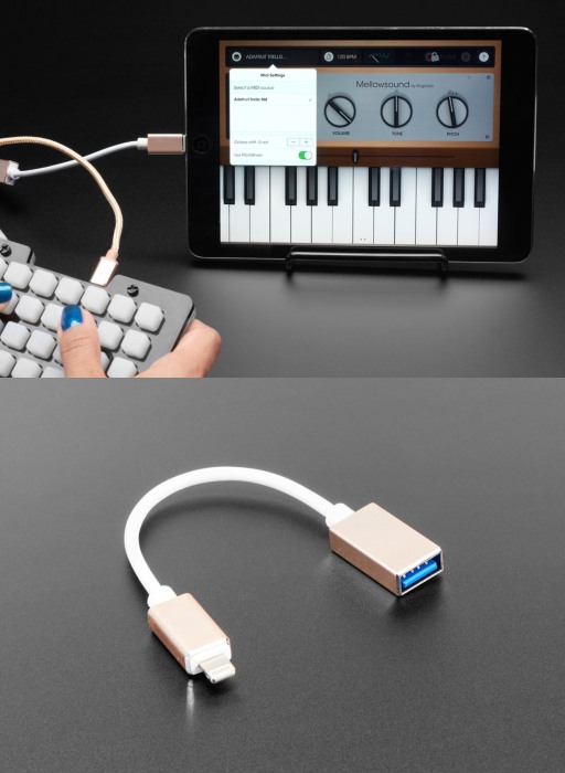 iOS Lightning to USB OTG Cable: Connect Keyboards To Your iPhone & iPad
