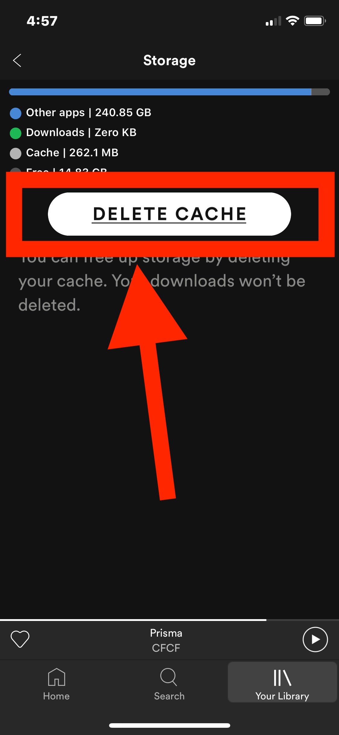 How to Delete Spotify Cache on iPhone and iPad