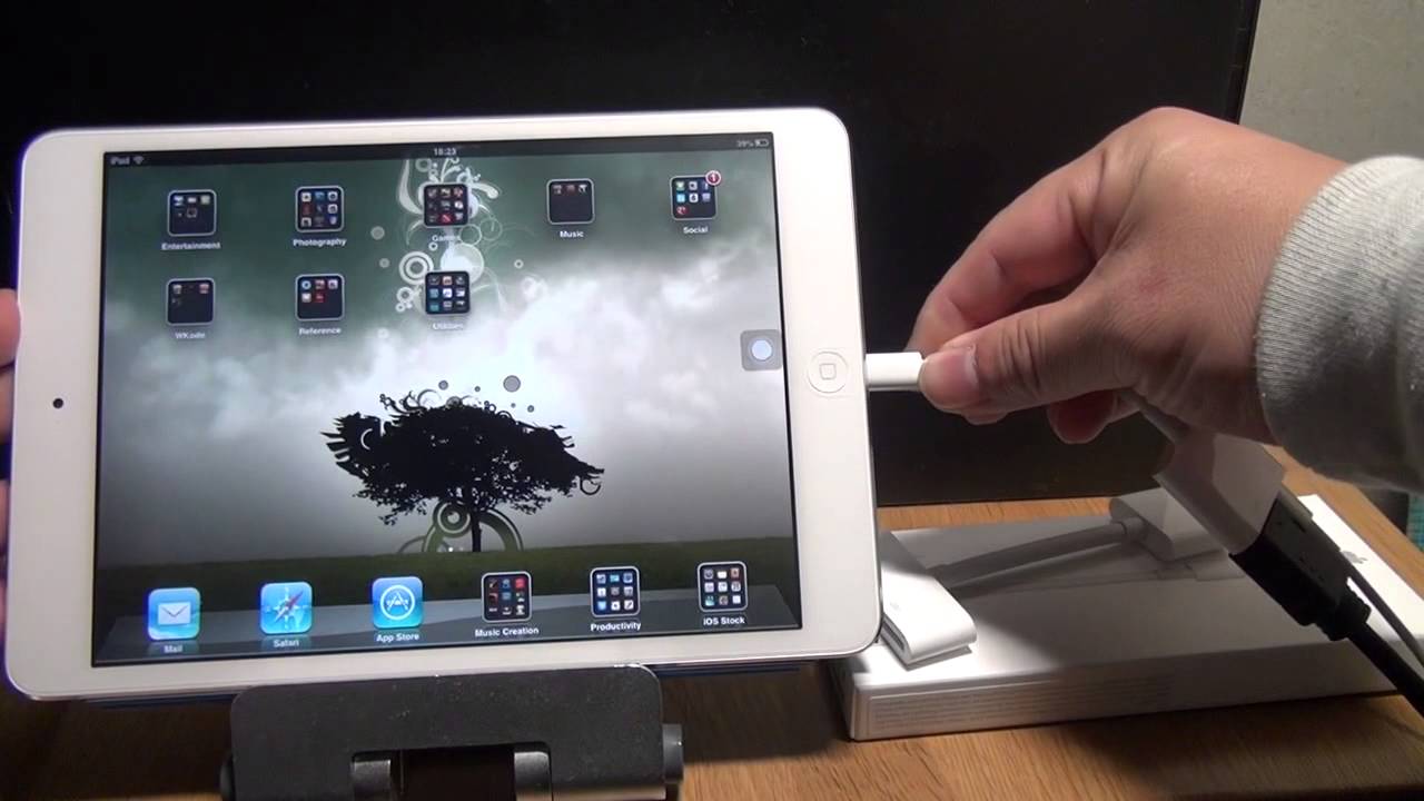 Apple iPad Mini Lightning Digital AV Adapter Unboxing & Review by